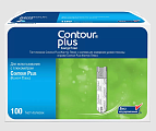 Купить тест-полоски contour plus (контур плюс), 100 шт в Богородске