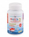 Купить салмоника омега-3 из дикого лосося для детей с 3-х лет, капсулы 300мг со ароматом апельсина, 250 шт бад в Богородске