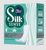 Купить ola! (ола) прокладки ежедневные silk sense daily 60 шт./без аромата в Богородске