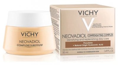 Купить vichy neovadiol (виши) компенсирующий комплекс крем-уход для нормальной и комбинированной кожи лица в период менопаузы, 50мл в Богородске