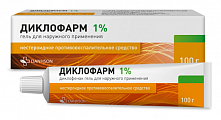 Купить диклофарм, гель для наружного применения 1%, 100 г в Богородске