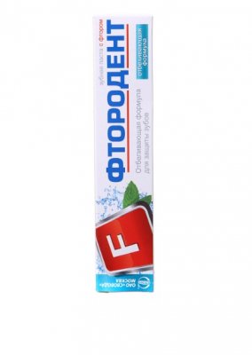 Купить фтородент зубная паста отбеливающая, формула, 62г в Богородске