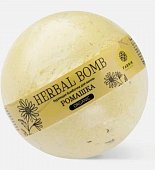 Купить fabrik cosmetology (фабрик косметик) бомбочка бурлящая для ванны herbal bomb ромашка 120 гр в Богородске