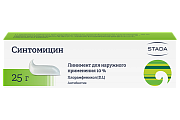 Купить синтомицин, линимент для наружного применения 10%, 25г в Богородске