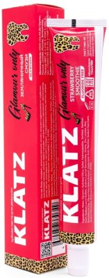 Купить klatz (клатц) зубная паста для женщин земляничное смузи без фтора, 75мл в Богородске