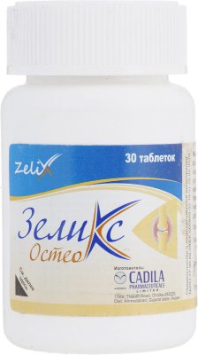 Купить zelix (зеликс) остео, таблетки 1950мг, 30шт бад в Богородске