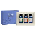 Набор AromaBio (АромаБио): Масло эфирное пихта, лаванда и апельсин флаконы 10мл, 3шт
