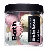Купить fabrik cosmetology (фабрик косметик) шарики бурлящие маленькие для ванны rainbow balls 300 гр в Богородске