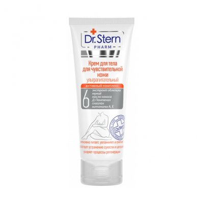 Купить dr.stern (доктор штерн) крем для тела ультрапитательный для чувствствительной кожи 75мл в Богородске