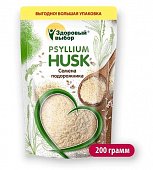 Купить семена подорожника (psyllium husk) здоровый выбор, 200г бад в Богородске