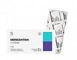 Купить мемантин солофарм, таблетки покрытые пленочной оболочкой 20 мг, 30 шт в Богородске