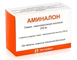 Купить аминалон, таблетки, покрытые пленочной оболочкой 250мг, 100 шт в Богородске