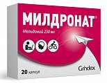 Купить милдронат, капсулы 250мг, 20 шт в Богородске