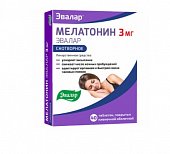 Купить мелатонин эвалар, таблетки, покрытые пленочной оболочкой 3мг, 40 шт в Богородске