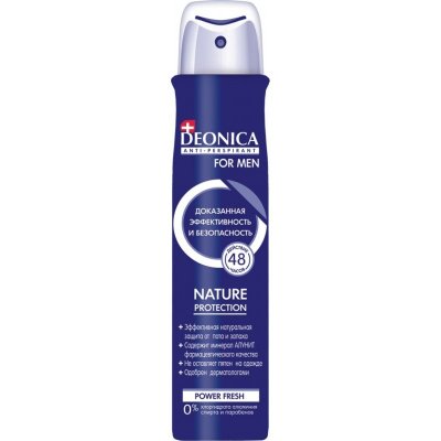 Купить deonica (деоника) дезодорант-спрей nature protection для мужчин, 200мл в Богородске