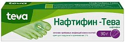 Купить нафтифин-тева, крем для наружного применения 1%, 30 г в Богородске