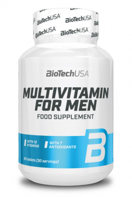Купить biotechusa (биотекюса) мультивитамины для мужчин, таблетки 60шт бад в Богородске