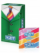 Купить vizit (визит) презервативы color цветные ароматизированные 12шт в Богородске