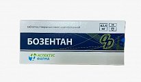 Купить бозентан, таблетки, покрытые пленочной оболочкой 62,5мг, 56шт в Богородске