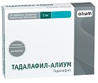 Купить тадалафил-алиум, таблетки, покрытые пленочной оболочкой 5мг, 30 шт в Богородске