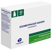 Купить эзомепразол канон лиофилизат для приготовления раствора для внутривенного введения, 40 мг, флаконы 10шт в Богородске