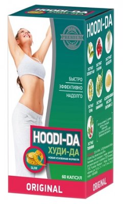 Купить hoodi-da (худи-да), капсулы 60 шт бад в Богородске