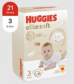 Купить huggies (хаггис) подгузники elitesoft 5-9кг 21 шт в Богородске