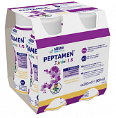 Купить peptamen (пептамен) junior 1.5 смесь с ароматом ванили, 200 мл 4шт в Богородске