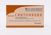 Купить синтомицин, суппозитории вагинальные 250мг, 10 шт в Богородске