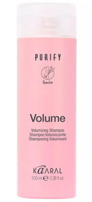 Купить каарал (kaaral) purify volume шампунь-объем для тонких волос, 100мл в Богородске