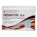 Купить мемантин, таблетки, покрытые пленочной оболочкой 20мг, 90 шт в Богородске