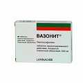 Купить вазонит, таблетки с пролонгированным высвобождением, покрытые пленочной оболочкой 600мг, 20 шт в Богородске