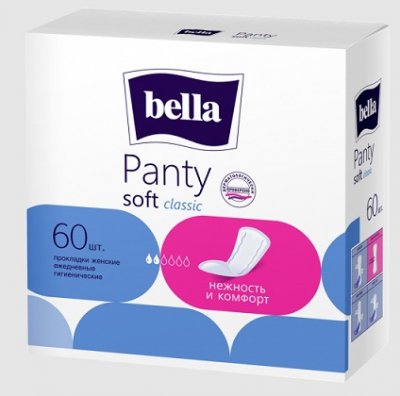 Купить bella (белла) прокладки panty soft classic 60 шт в Богородске