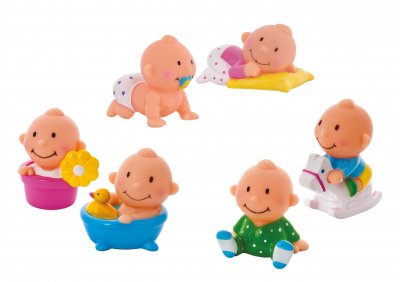 Купить курносики игрушка для ванны пупсики (25162) в Богородске
