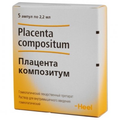 Купить плацента композитум, раствор для внутримышечного введения гомеопатический 2,2мл, ампулы 5шт в Богородске