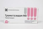 Купить триметазидин мв, таблетки с модифицированным высвобождением, покрытые оболочкой 35мг, 30 шт в Богородске