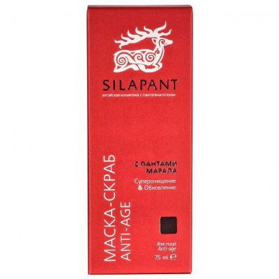 Купить silapant anti-age (силапант) скраб-маска для лица антивозрастная, 75мл в Богородске