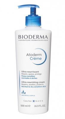 Купить bioderma atoderm (биодерма атодерм) крем для лица и тела с помпой 500мл в Богородске