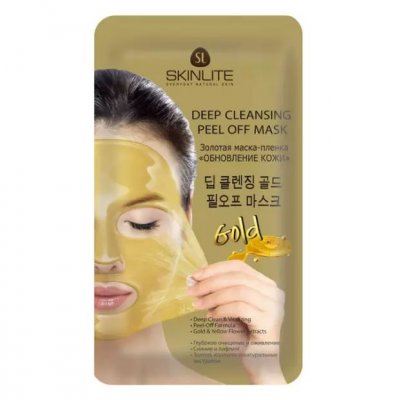 Купить skinlite (скинлайт) маска-пленка золотая обновление кожи, 15мл в Богородске