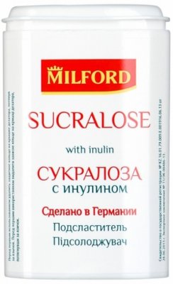 Купить милфорд (milford) заменитель сахара сукралоза с инулином, таблетки, 370 шт в Богородске