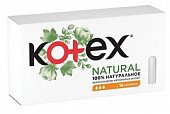 Купить котекс (kotex) тампоны natural нормал, 16 шт в Богородске