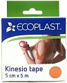 Купить ecoplast лента фиксирующая кензио тейп 5см х 5м оранжевый в Богородске