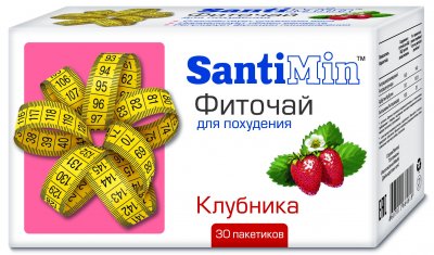 Купить сантимин, клубника чай пак №30_бад (советевропродукт, россия) в Богородске