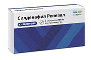 Купить силденафил реневал, таблетки, покрытые пленочной оболочкой 100мг, 4 шт в Богородске