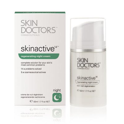 Купить skin doctors skinactive (скин докторс) крем для лица ночной регенирирующий, 500мл в Богородске