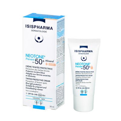 Купить isispharma (исис фарма) neotone prevent крем тонирующий защитный от пигментных пятен 30мл spf50+ в Богородске