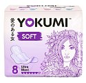 Купить yokumi (йокуми) прокладки женские гигиенические soft ultra maxi 8 шт. в Богородске