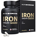 Купить ultrabalance (ультрабаланс) железо хелат премиум, капсулы по 300 мг 90 шт бад в Богородске