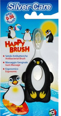 Купить silver care happy brush (сильвер кеа) зубная щетки 6-36 месяцев в Богородске