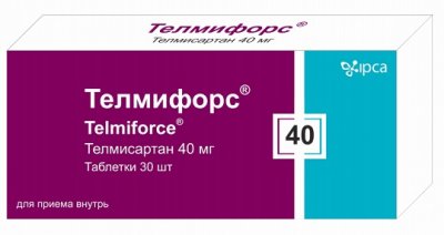Купить телмифорс, таблетки 40 мг, 30 шт в Богородске